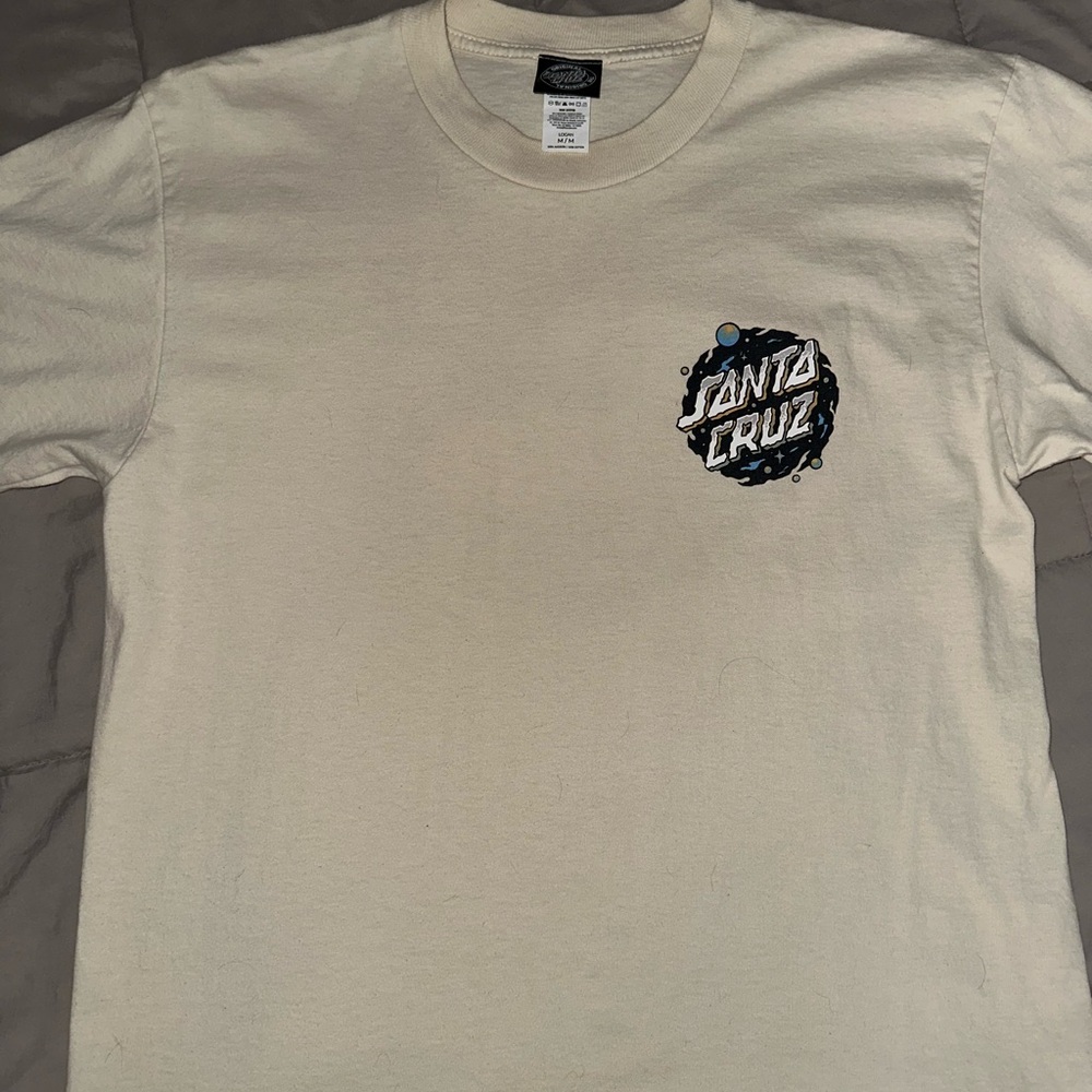 Santa Cruz  Cream Men's T-Shirt